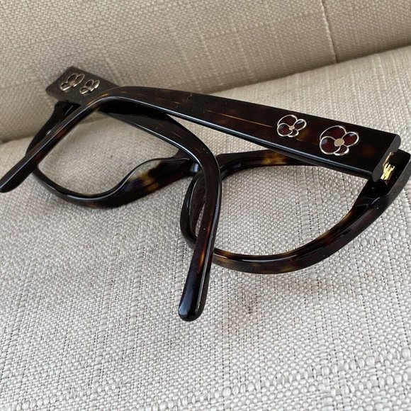 Kirkland Signature Women Eyeglasses Frame HAVANA 55[]18 135 Glasses KS HEDGES - Picture 3 of 10